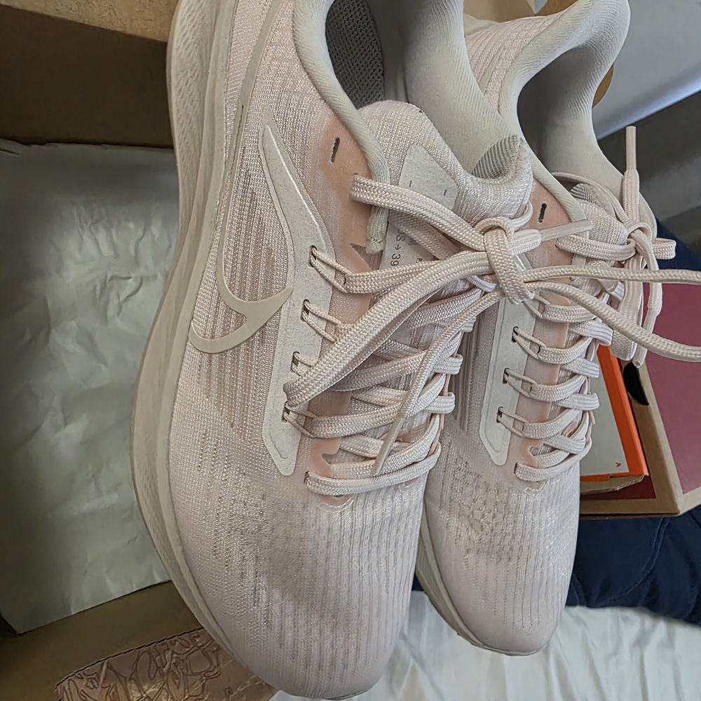 Nike Pink Athletic Shoes with Modern Design